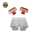 Baccarat Series Number Security Canister Locks Custom Laser Carved Barcode Seal