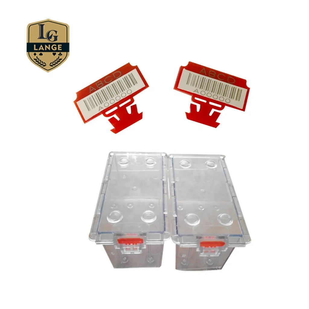 Baccarat Series Number Security Canister Locks Custom Laser Carved Barcode Seal