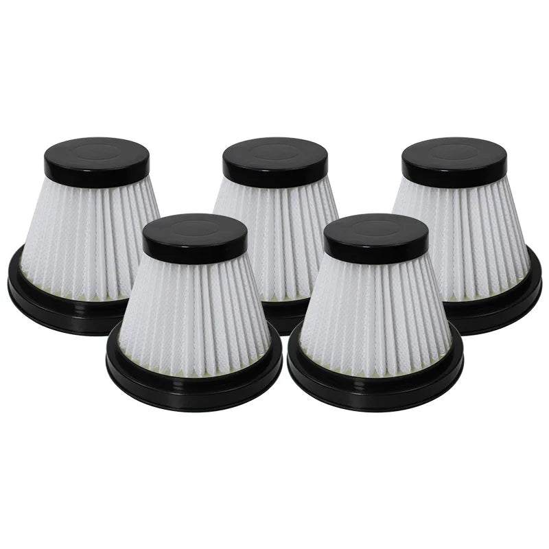Hifine 5 Pack Dust Hepa Filter for De/erma DX115 DX115S DX115C Portable Vacuum Cleaner Replacement Filters Accessories