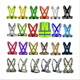 China Wholesale High Light Visible Green Yellow Blue Breathable Adjustable Reflective Safety Vest Net Jacket for Road Work Men