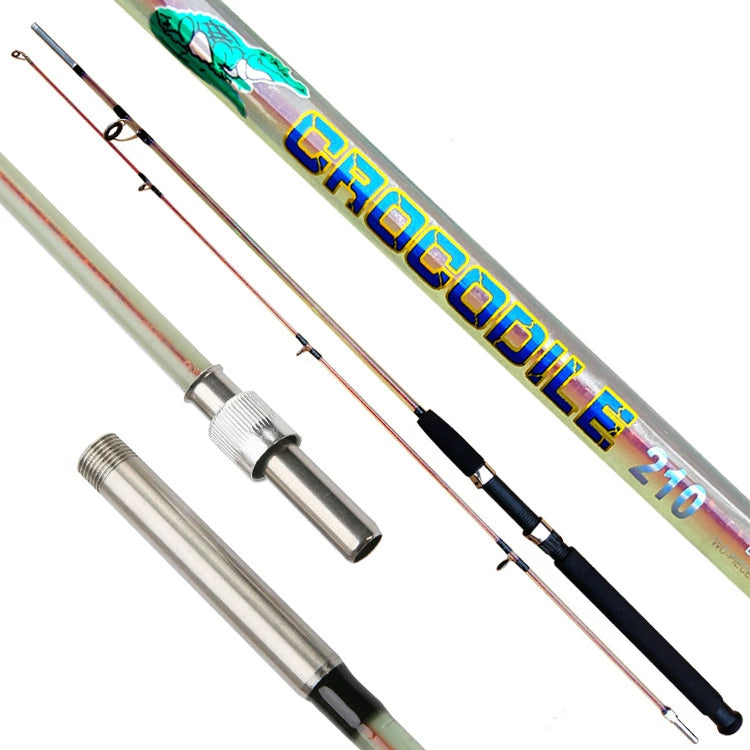 Fishing Rod Reinforced Plastic Integrated Plug Rod Solid Road Sub-rod