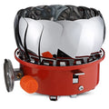 Portable Windproof Camping Stove Gas Stainless Steel Outdoor Stove Camping Cooking Stove for BBQ