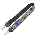 High Colorful 100% Polyester Jacquard Non-Elastic Luxury Shoulder Strap Women's Bags Accessories