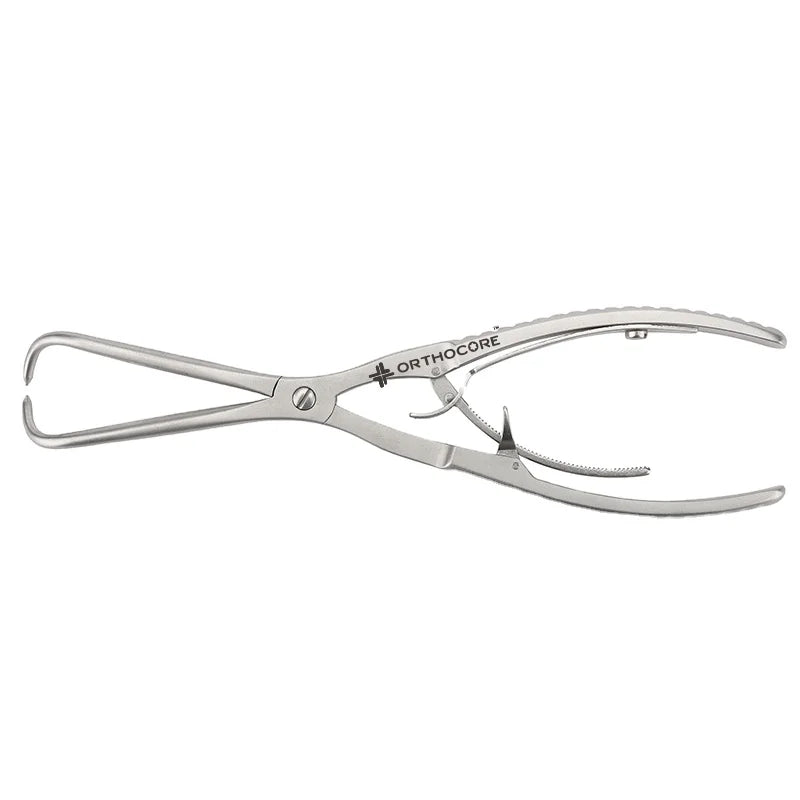 AO Soft Rachet Reduction Forceps with Points Stainless Steel Veterinary Orthopedic Surgical Instruments for Dogs Cats Rabbits