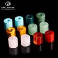 10pcs/bag Wholesale Natural Agate Big Hole Tube Beads Semi-preciousfor Big Hole Beads ForJewelry Making DIY Bracelet