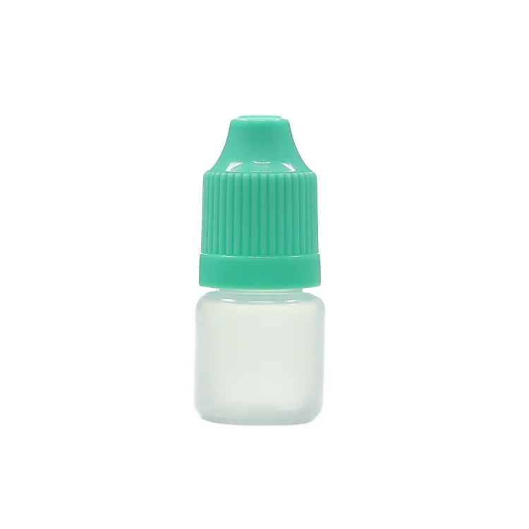Eco Friendly Eye Dropper Hemp Oil Hair Dye Squeeze Plastic Vial 5 ml Hdpe Squeeze Bottle