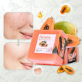 OEM Savon De Visage Organic Papaya Whitening Soap Deep Cleansing Control Oil Solid Face Soap Kojic Papaya Soap Thailand