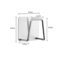 Self Adhesive Kitchen Stainless Steel Sponges Holder Drain Drying Rack Storage Holder Kitchen