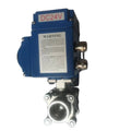 Ss304 Thread 3PC Electric Control AC220V Ball Valve