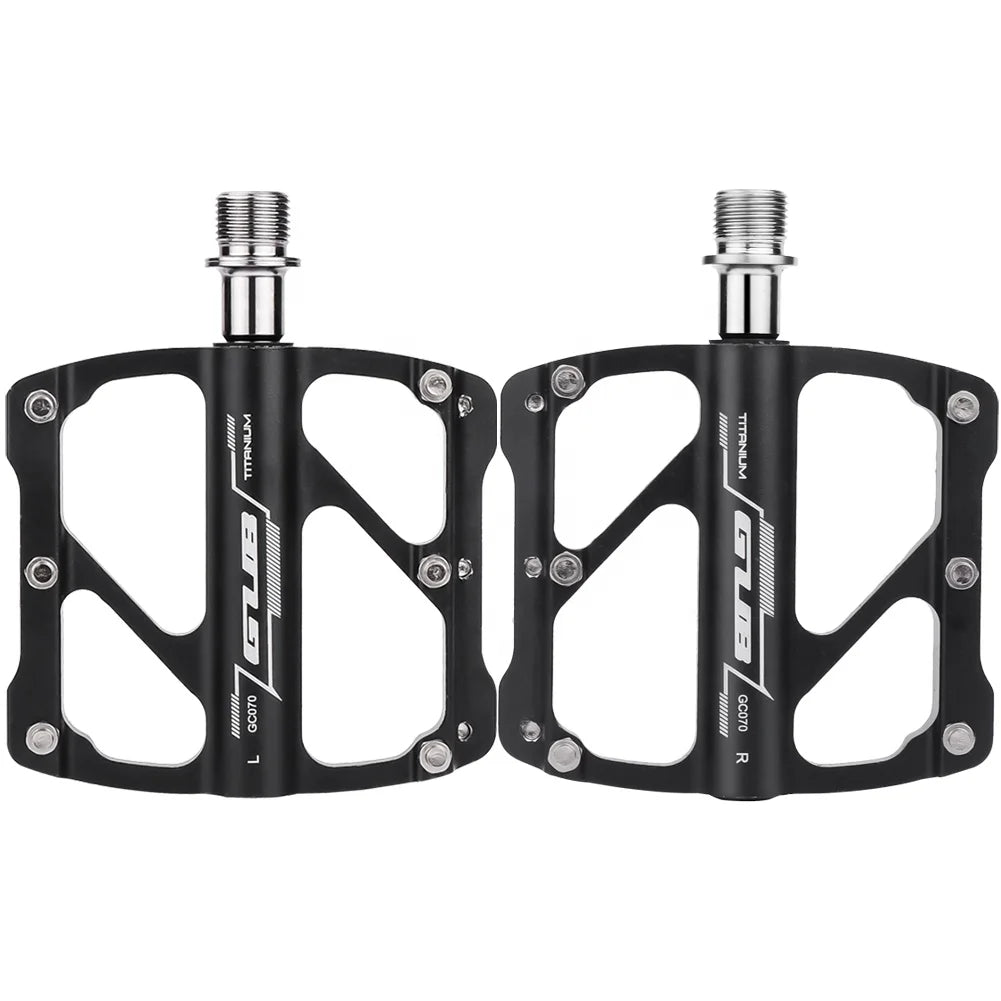 GUB GC-071 Titanium Pedal Anti-slip Ultralight  MTB Sealed 3 Bearing Pedals BMX Accessories Mountain Bike Pedals