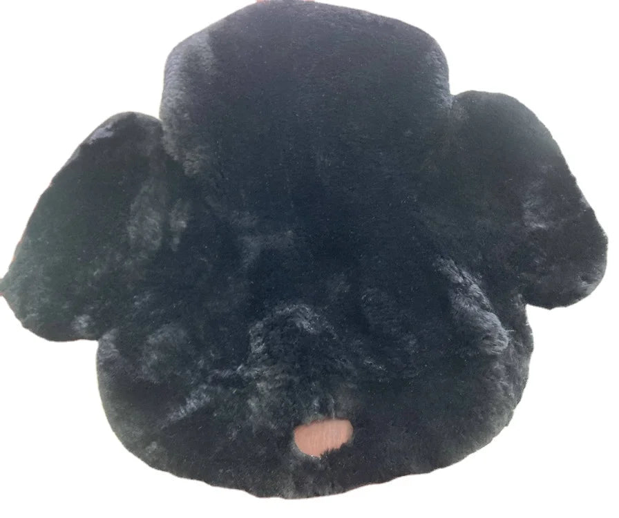 Sample Support Custom Australia Sheepskin Fur Equestrian Saddle Pad for Horse Harness