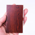 2021 Hot Selling Wooden Business Card Holder Mens Wallets Made in China and GUA