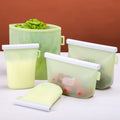 Hot Sale Factory Direct Leakproof Containers Reusable Fresh Bag Food Silicone Bags With Print