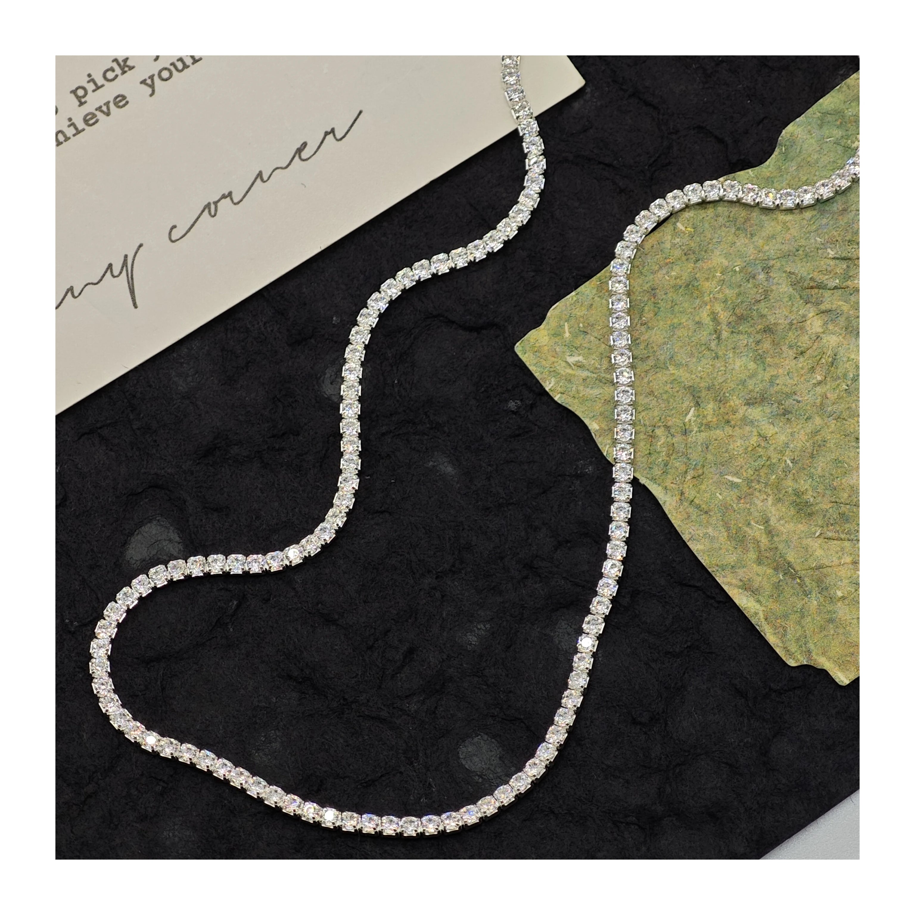 Fashion Jewelry Factory Wholesale Ladies Necklace Personalised Sterling Silver Necklaces for Women