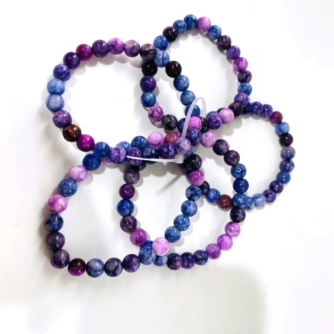 Hot Selling Crystal Bracelet Sugilite Design Bracelet for Men and Women
