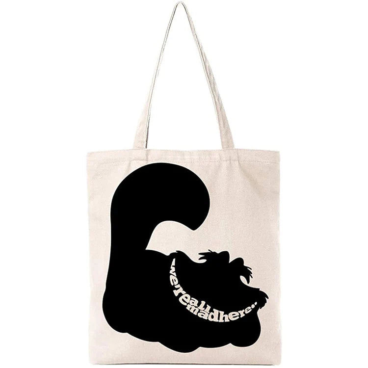 Cheap Customized Logo Natural Color Portable Tote Shopping Canvas Cotton Bag