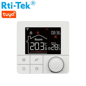 Smart WiFi 3A Programmable Floor Heating Thermostat LCD Boiler Thermostat for Apartment Use