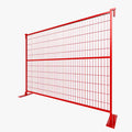6ft X 10ft Easily Assembled Low Price Galvanized Powder Coated Removable Building Canada Temporary Fence