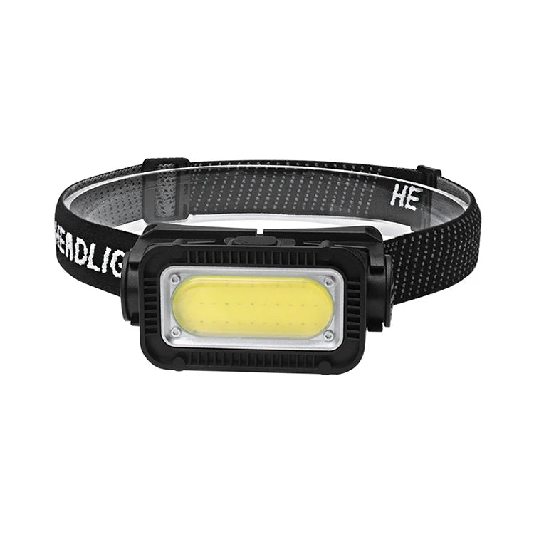 Howlighting Rechargeable LED IP65 Headlamp with 5 Modes for Night Cycling Outdoor Hunting & Emergency Use