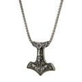Personalized Pendant Jewelry Nordic Viking Men's Necklace Mount Crow Pendant Necklace