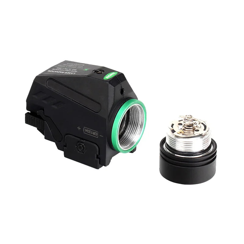Intelligent Magnetic Switch Tactical Mountable Visible Red Laser Sight with LED Flashlight