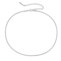Simple 14K Gold Plated 316L Stainless Steel 0.9mm 1.5mm 2mm Wide Round Snake Chain Choker Necklace Jewelry for Women