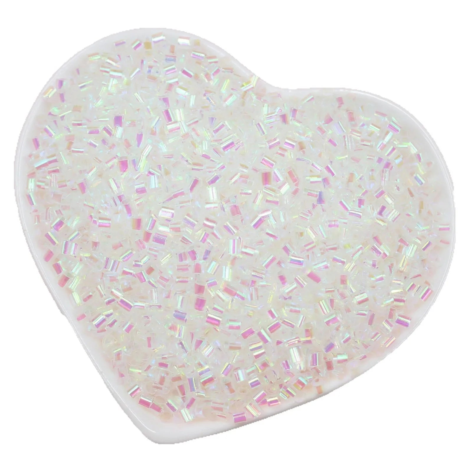 Competitive 500g 2*3mm Soft Straw Tube DIY Crafts Accessories Slime Decoration Beads for Bingsu and Novelty Gifts