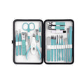 Stainless Steel Rubber Painting 20pcs Manicure Set for Nail Care & Travel Grooming
