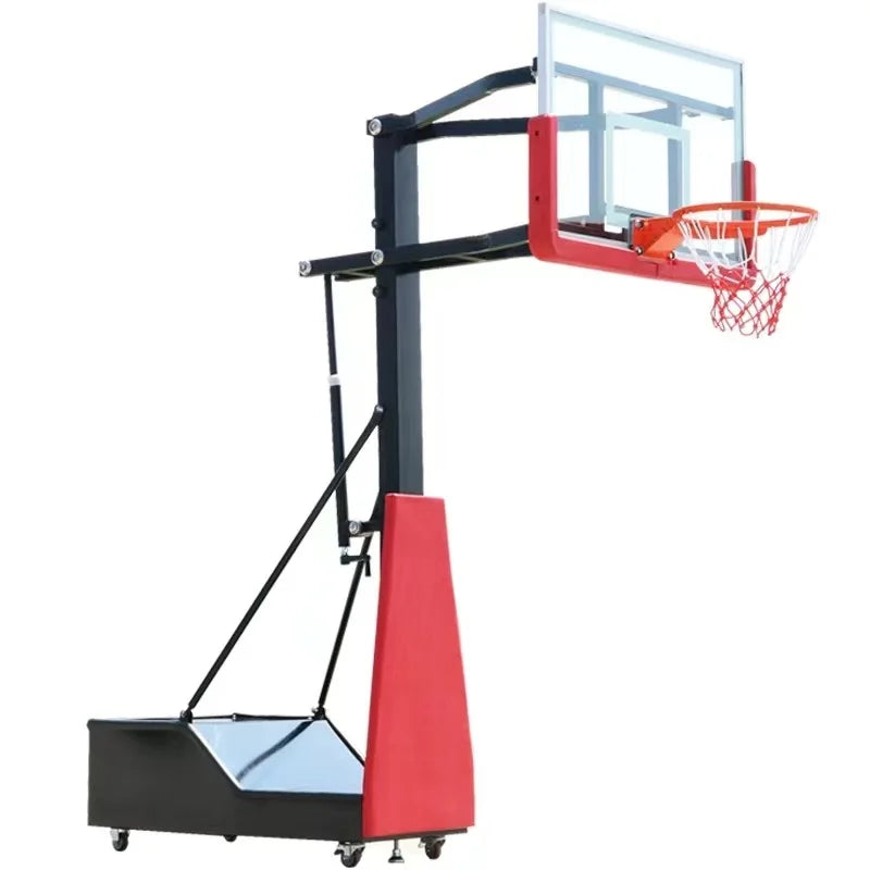 Movable Basketball Hoop Stand Professional Outdoor Portable Adjustable Basketball Board with Stand for Adult