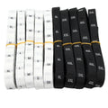 White&black Multi Size Label Garment Clothing Strip Size Label Woven Label