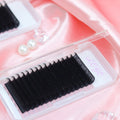 Allison Private Label Lash Tray Velvet Eyelash Extension Wholesale Handmade Fluffy Matte Black Lash Extensions Trays Cashmere