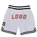 Oem Custom Retro Streetwear Man Mesh Team Jersey Mens Authentic Vintage Basketball Shorts With Pockets