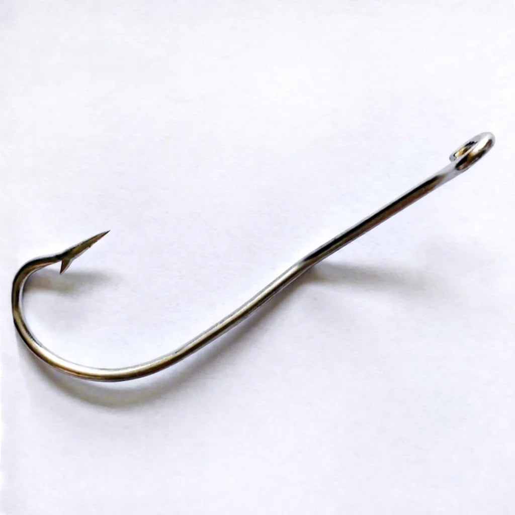 Customized SP-31022 Enhanced Edition Eel Jig Fly Fishing Hook Stainless Steel Long Shank Rigged Fishhook