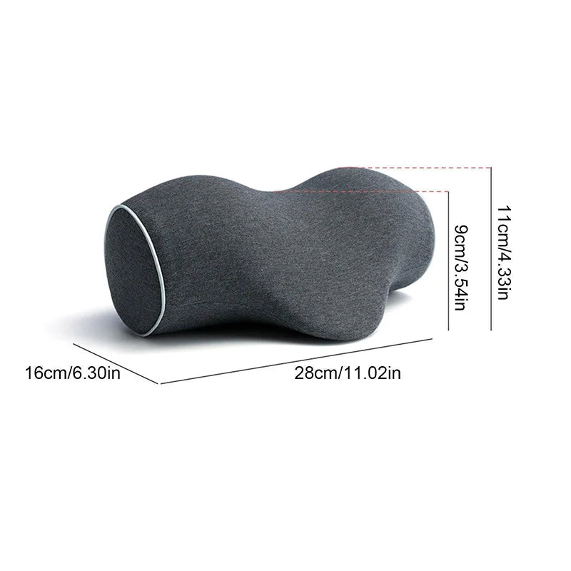 Neck Shoulder Relaxer with Magnetic Therapy Memory Foam Pillowcase Cervical Traction Device Neck Stretcher Massage Foam Pillow