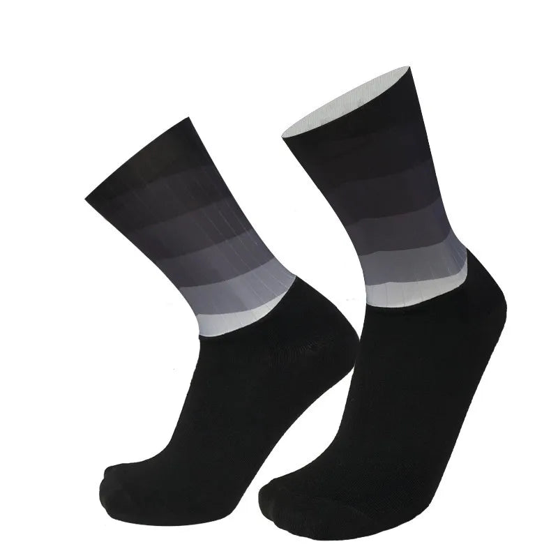 Genuine Summer Men's Professional Cycling Socks Customization Anti-odor Breathable Sports Anti slip Fitness Compression Socks