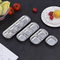 Dinnerware Condiment Dish Soy Sauce Tray Hot Pot Barbecue Gold Sauce Dish Set 304 Stainless Steel Sauce Dish