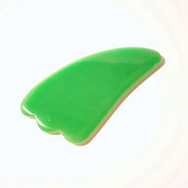 Diy Natural Green Aventurine Natural jade beauty iridescent gua sha board massage stones natural beauty tools