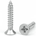 2024 Hot Selling 304 Stainless Steel Countersunk Head Self-tapping Cross Screws Furniture Screw Factory Direct Sales