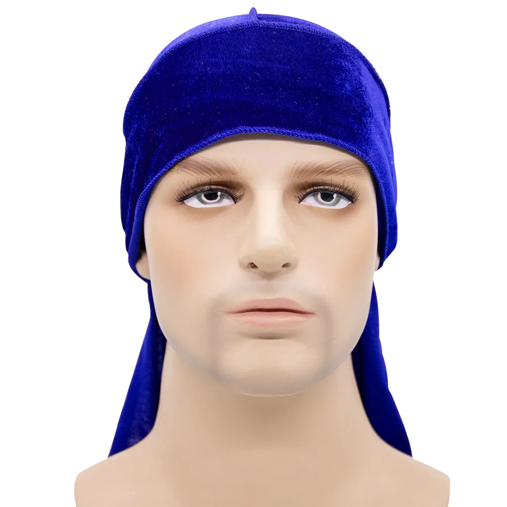 Hot Sale Designer Custom Velvet Durag for Men