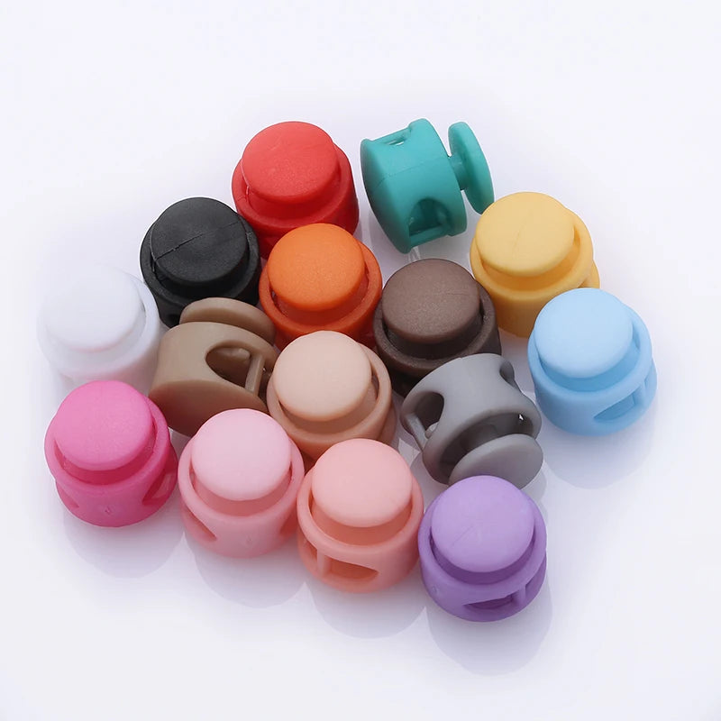 Hot Selling Snap Hook Rope Ending Plastic Drawstring Toggle Adjustable Cord Stopper Cord Lock