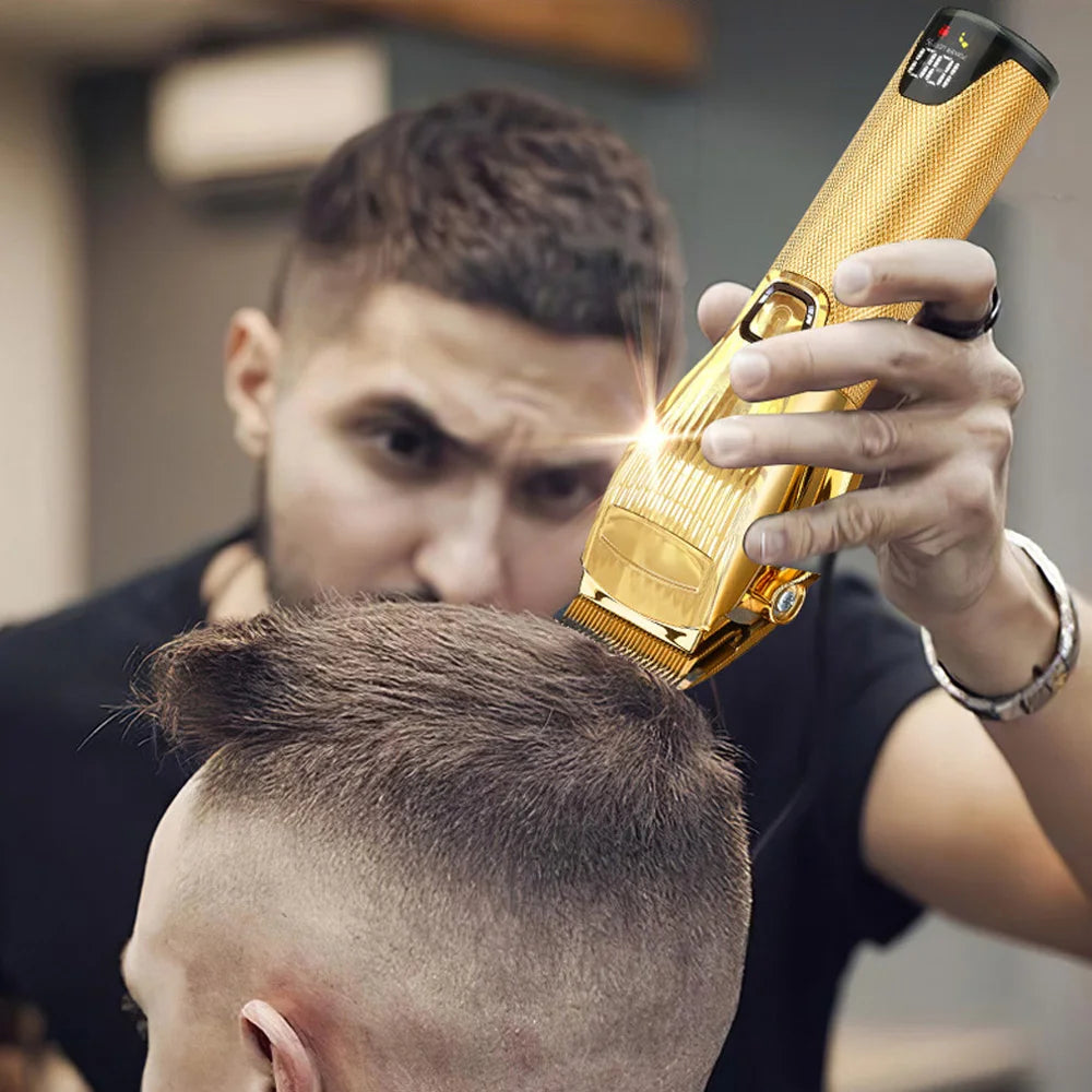 Hair Trimmer for Men Professional Hair Clippers Razor USB Rechargeable Hair Cutter Beard Shaver Barber Electric Cutting Machine