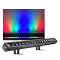 Outdoor Waterproof 18X15W Rgbwa Uv 6In1 Ip65 Bar Led Wall Wash Light With Pixel Control