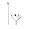 10mm Factory Stainless Steel Cremation Urn Pendant Fine Jewelry Accessory for Cremation Necklace Charm Equipment Funnel for Urn