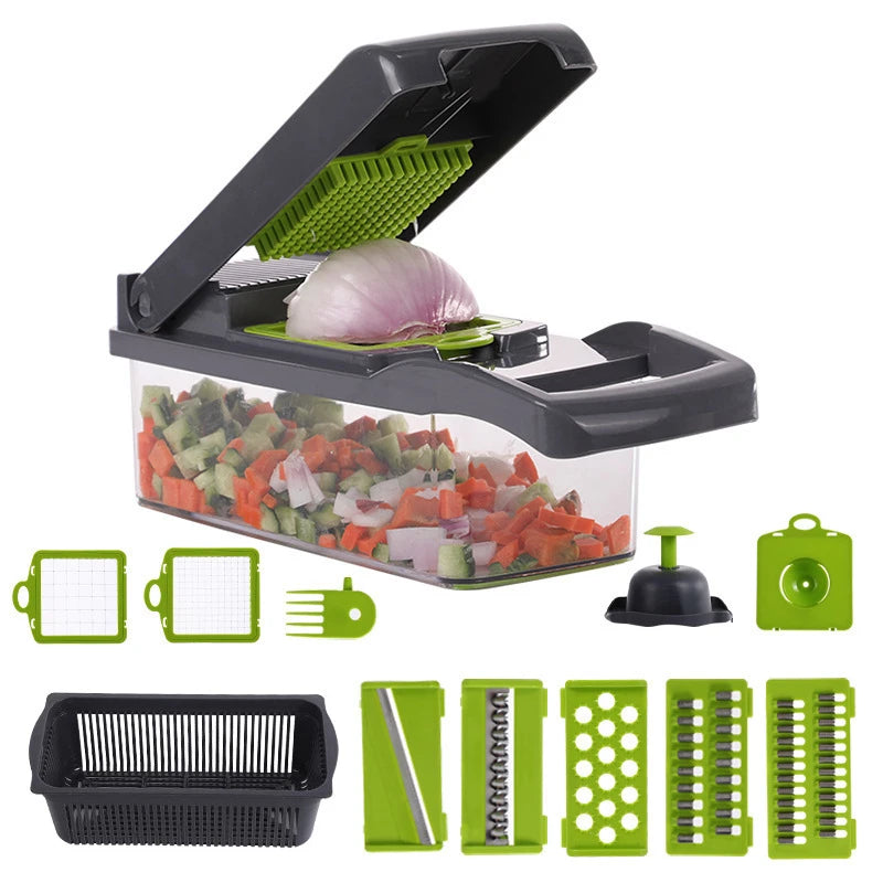 Chopping Artifact Vegetable Fruit Cutter Kitchen Chopper Multifunctional Dicer Shredding Machine