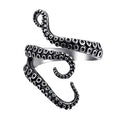 2025 Retro  Octopus Shape Ring Domineering Personality Open Adjustable Ring for Man