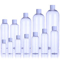 PET Plastic Bottle 30ml 50ml 60ml 80ml 100ml 120ml 150ml 200ml 250ml 500ml 650ml 750ml 1000ml Cosmetic Packaging with Flip Cap