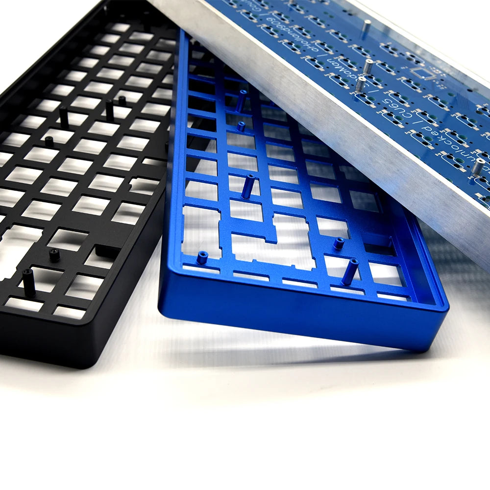 Custom CNC Aluminium Mechanical Keyboard for Case Anodized Precision Metal Part Stainless Steel Capability Machining Services