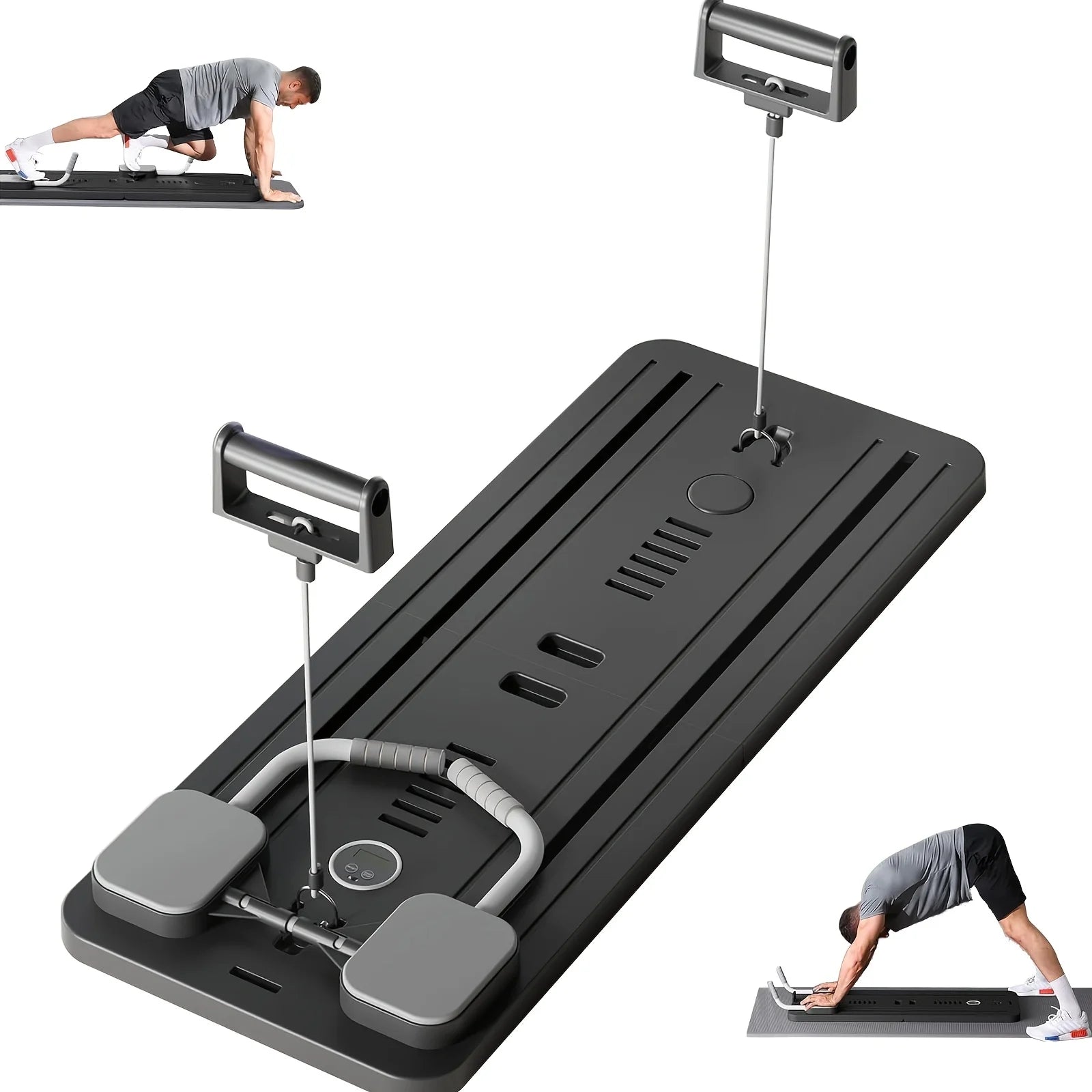 6 in 1 Healthy Web Anti-slip Anti-sweat Sports Board Multi-functional Home Exercise Foldable Fitness Board Healthy Belly Plate