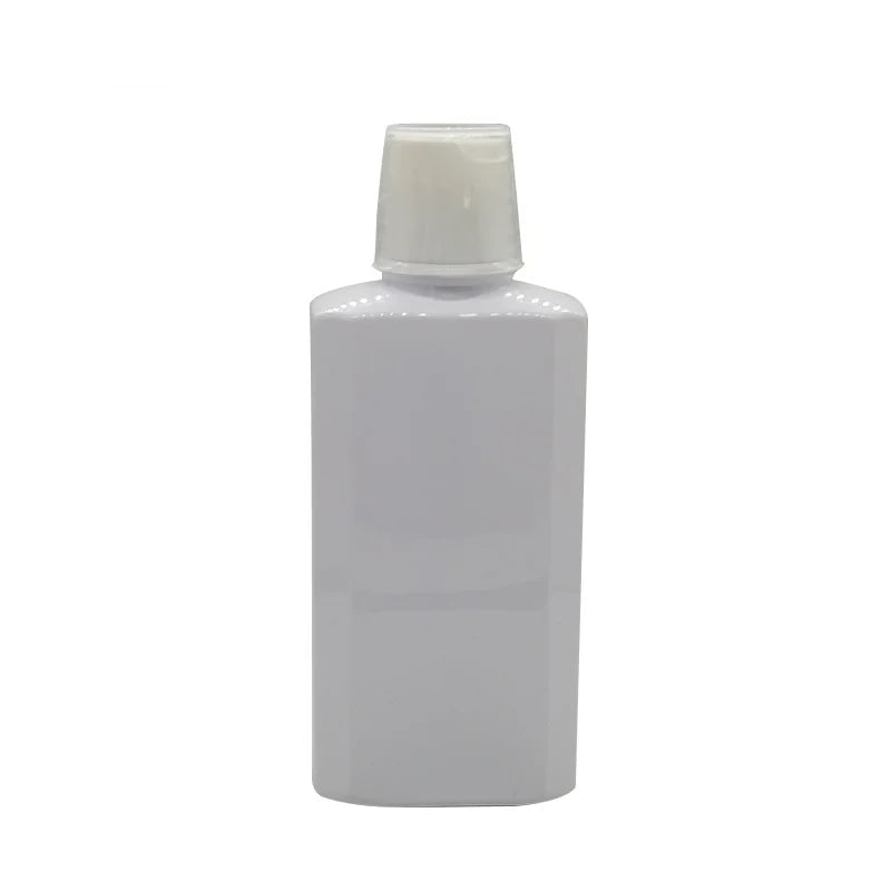 Wholesale 300ml Square Plastic Oral Care Cleaning Liquid Bottle Breath Freshener Pump Sprayer Screen Printing Surface Treatment
