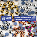 VDD Wholesale SS6-SS30 High Quality Hot-Fix Glass Rhinestone Crystal Flatback Strass Stones DIY Garment Decoration Wedding Dress